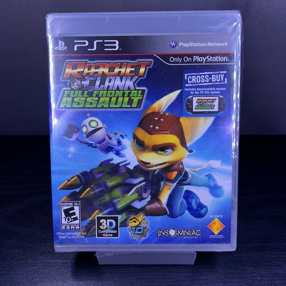 Ratchet & Clank: Full Frontal Assault Sony PlayStation 3, 2012 BRAND NEW SEALED